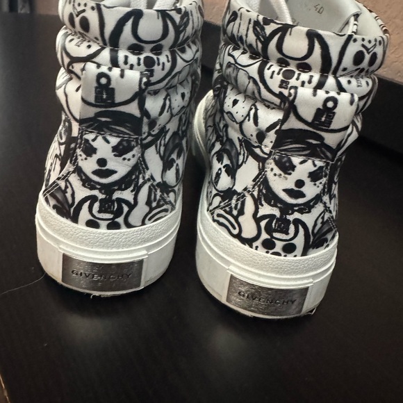 Givenchy High-Top Sneakers - Black and White